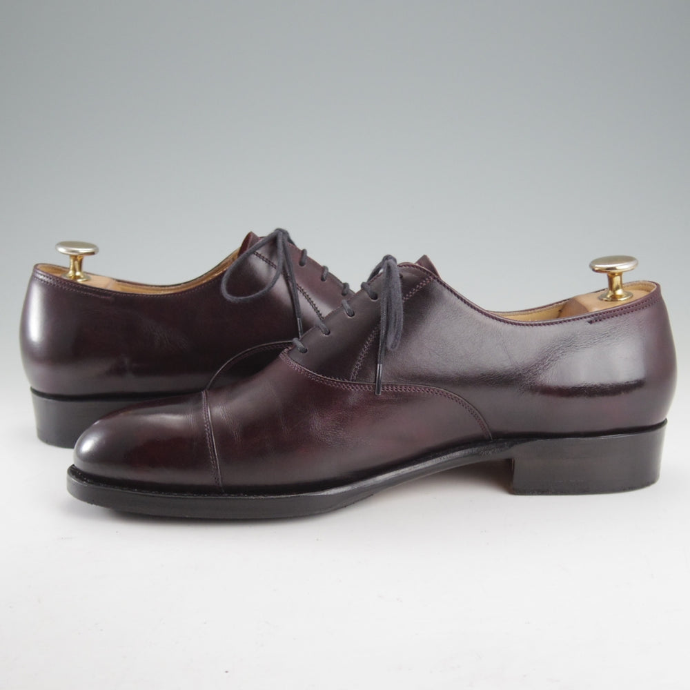 極上★VASS/ヴァーシュ SIZE 39.5【定価￥159,500-★純正ツリー付/Alt English/ストレートチップ】Fラスト/ミュージアムカーフ★o583