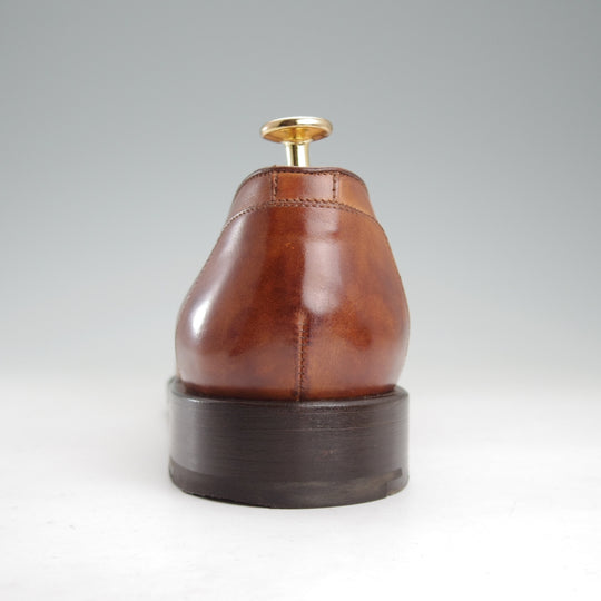 極美品★(伊)O'KEEFFE/オキーフ SIZE 7.5【定価￥75,900-★グッドイヤーウェルテッド製法/BEAMS取扱い】タッセルローファー/茶★o047