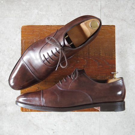 極上★ジョンロブ 7E【定価￥240,900-★CITY 2/シティ/7000ラスト】ミュージアムカーフ/ストレートチップ/濃茶/メンズ/JOHN LOBB★p146