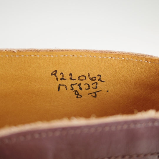 極美品★トリッカーズ SIZE 8【現行定価14万円以上★5アイレット仕様のカントリ－ブーツ/コマンドソール】M5833/濃茶/Tricker's★n563