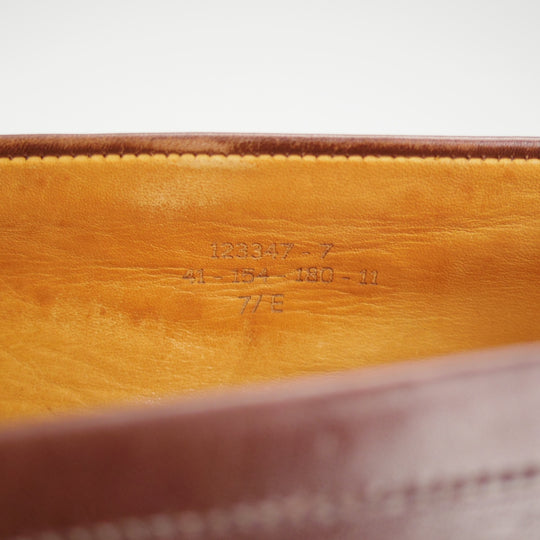★J.M.ウエストン 7.5E【定価￥156,200-★180/コインローファー】41ラスト/ボックスカーフ/濃茶/メンズ/Weston/ウェストン★o584