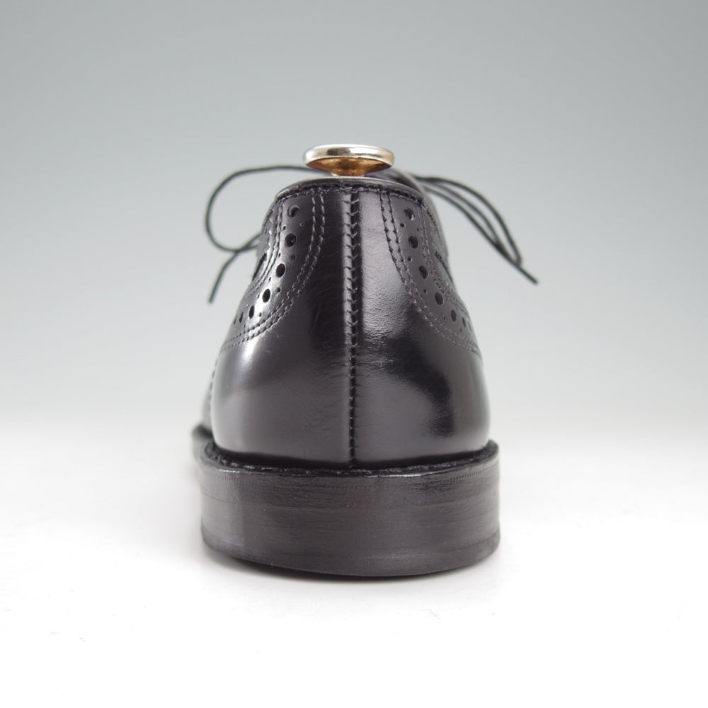 極上★(米)アレンエドモンズ 8.5E【現行定価13万円程度★Hamptons/ショートウイング】グレインレザー/黒/メンズ/ALLEN EDMONDS★o049