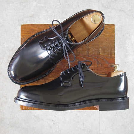 未使用★チャーチ 80G/UK8【定価￥181,500-★SHANNON/シャノン】103ラスト/プレーントゥ/黒/メンズ/Church's★n574