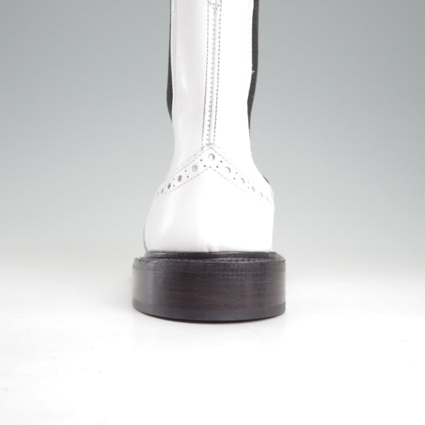 ほぼ未使用★トリッカーズ(レディース) SIZE 4.5【現行定価14万円以上★サイドゴアブーツ/L6026】カーフ/白/Tricker's★n560