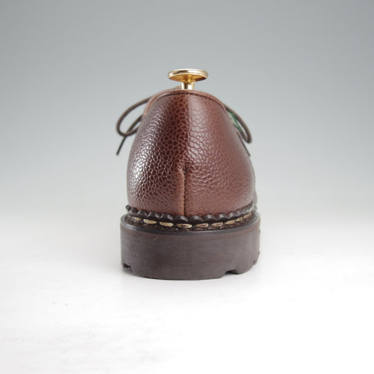 未使用★パラブーツ SIZE 41【定価￥94,600-★ミカエル/MICHAEL】チロリアンシューズ/グレインレザー/EBENE/濃茶/Paraboot★o587