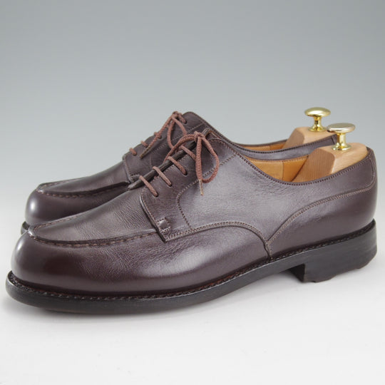 ★J.M.ウエストン 8E【現行定価￥176,000-★ノヴォカーフ仕様/ゴルフ/GOLF】641/31ラスト/Uチップ/濃茶/Weston/ウェストン★o051