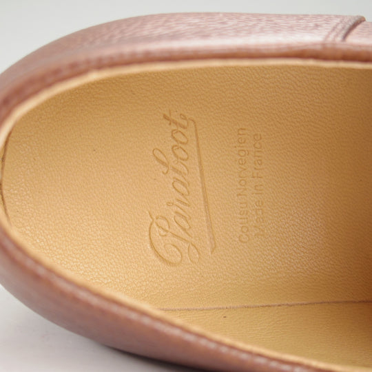 未使用★パラブーツ SIZE 41【定価￥94,600-★ミカエル/MICHAEL】チロリアンシューズ/グレインレザー/EBENE/濃茶/Paraboot★o587