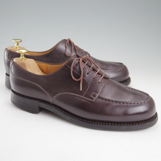 ★J.M.ウエストン 8E【現行定価￥176,000-★ノヴォカーフ仕様/ゴルフ/GOLF】641/31ラスト/Uチップ/濃茶/Weston/ウェストン★o051