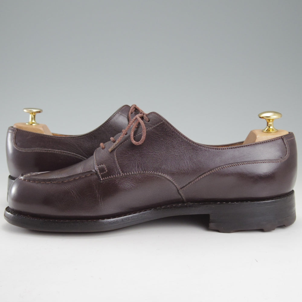 ★J.M.ウエストン 8E【現行定価￥176,000-★ノヴォカーフ仕様/ゴルフ/GOLF】641/31ラスト/Uチップ/濃茶/Weston/ウェストン★o051