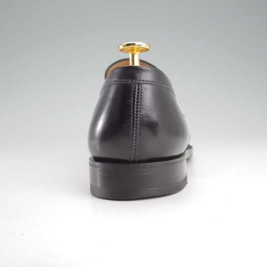 極上★J.M.ウエストン 6C【定価￥165,000-★180/コインローファー】41ラスト/ボックスカーフ/黒/メンズ/Weston/ウェストン★o589