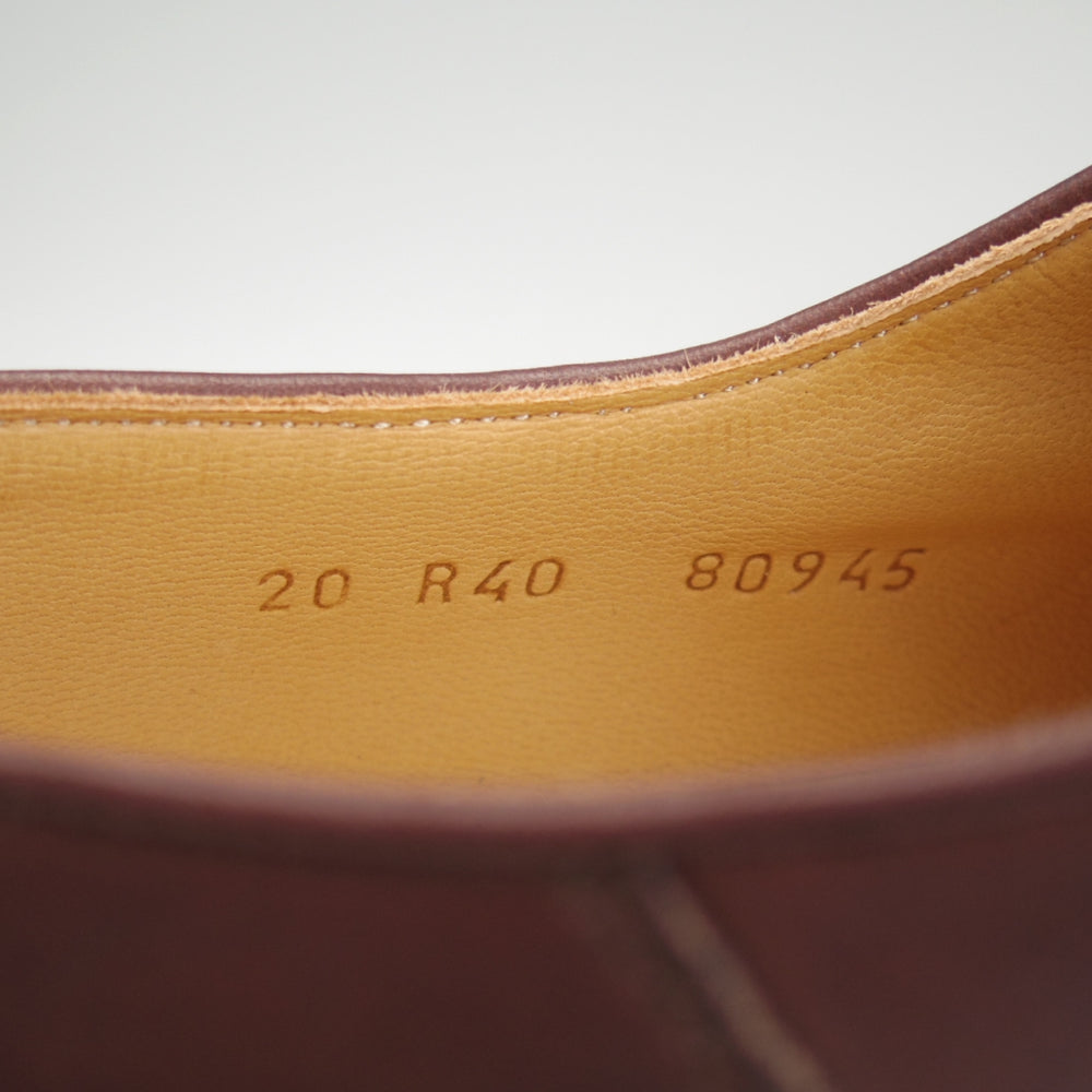 未使用★パラブーツ SIZE 40【定価￥96,800-★ポニー/ミカエル/MICHAEL】チロリアンシューズ/リスレザー/濃茶/メンズ/Paraboot★o052