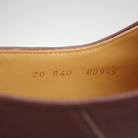 未使用★パラブーツ SIZE 40【定価￥96,800-★ポニー/ミカエル/MICHAEL】チロリアンシューズ/リスレザー/濃茶/メンズ/Paraboot★o052