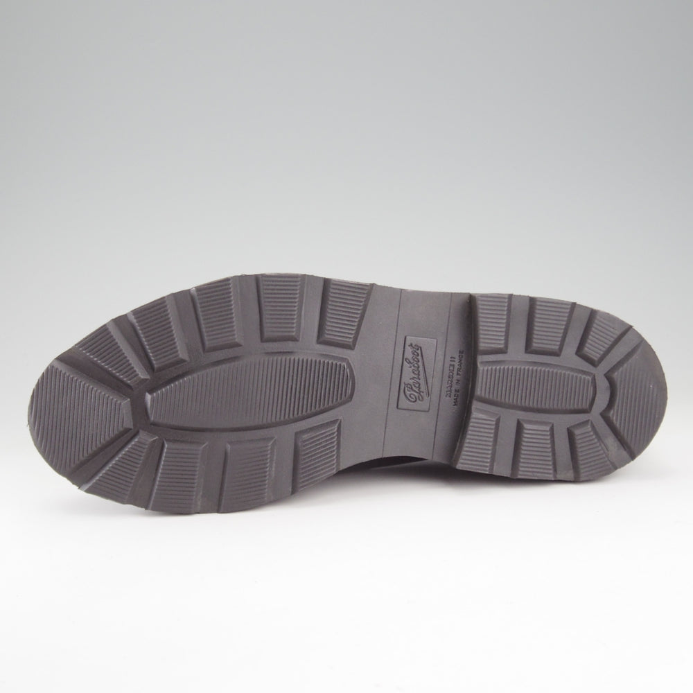 美品★パラブーツ SIZE 42.5【定価￥110,000-★ミカエル/MICHAEL】チロリアンシューズ/リスレザー/NOIR/黒/メンズ/Paraboot★p138