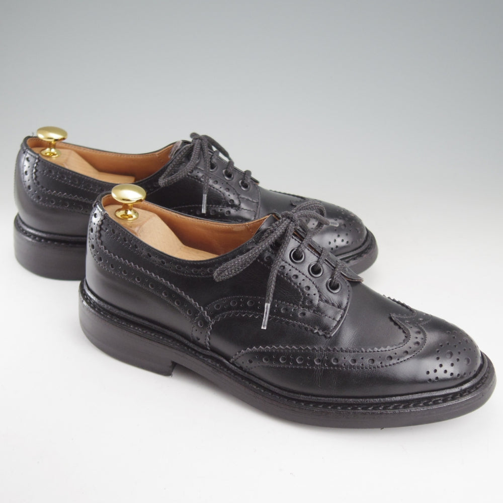 極上★トリッカーズ SIZE 5.5【定価￥132,000-★ダイナイトソール/BOURTON/バートン】5633/カントリーシューズ/カーフ/黒/Tricker's★p139