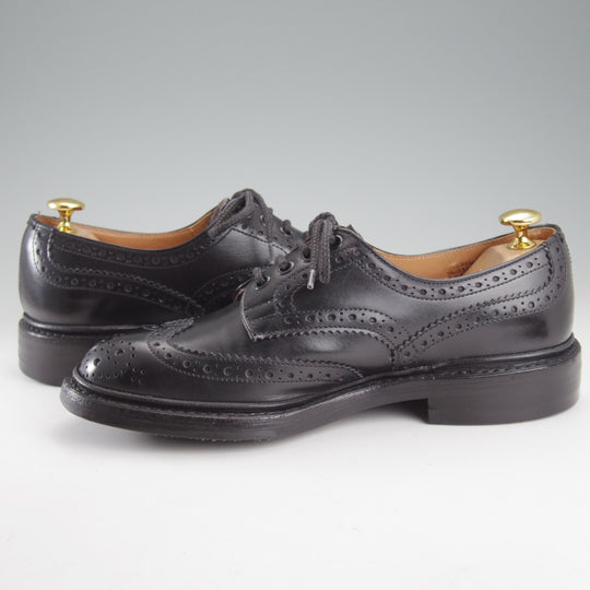 極上★トリッカーズ SIZE 5.5【定価￥132,000-★ダイナイトソール/BOURTON/バートン】5633/カントリーシューズ/カーフ/黒/Tricker's★p139