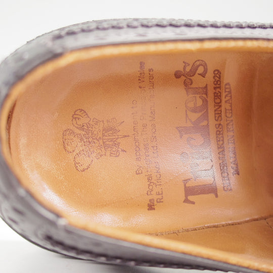 極上★トリッカーズ SIZE 5.5【定価￥132,000-★ダイナイトソール/BOURTON/バートン】5633/カントリーシューズ/カーフ/黒/Tricker's★p139