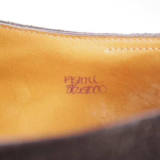 極上★ジョンロブ 8.5E【現行定価￥267,300-★ASHILL/アシール/7000ラスト】モンクストラップ/スエード/黒/メンズ/JOHN LOBB★o053