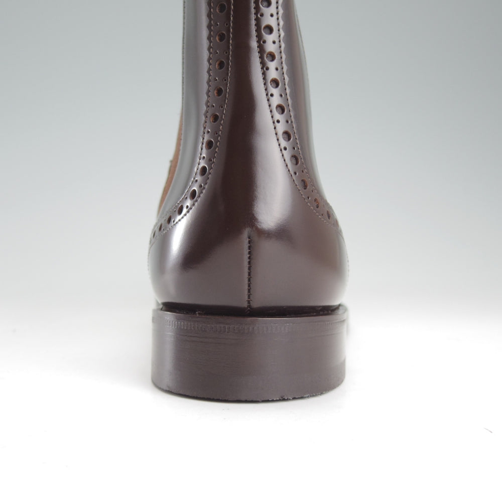 未使用★チャーチ 85F/UK8.5【4都市ロゴ★KETSBY/サイドゴアブーツ】81Bラスト/ポリッシュドバインダーカーフ/濃茶/Church's★o054