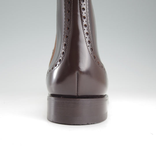 未使用★チャーチ 85F/UK8.5【4都市ロゴ★KETSBY/サイドゴアブーツ】81Bラスト/ポリッシュドバインダーカーフ/濃茶/Church's★o054