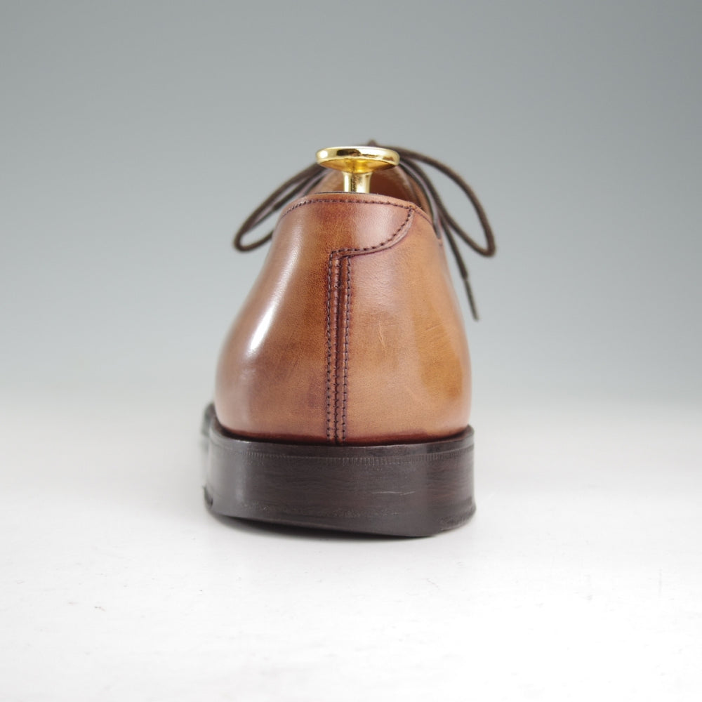 極上★(英)チーニー 7F【定価￥94,600-★アルフレッド/ALFRED】125ラスト/ストレートチップ/カーフ/薄茶/メンズ/CHEANEY★p140