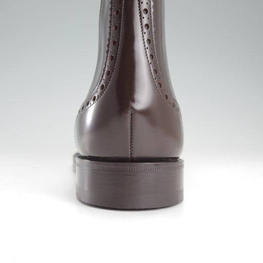 未使用★チャーチ 85F/UK8.5【4都市ロゴ★KETSBY/サイドゴアブーツ】81Bラスト/ポリッシュドバインダーカーフ/濃茶/Church's★o054