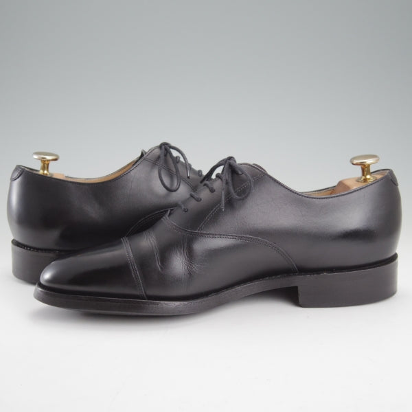 美品★ロイドフットウェア 7E【定価￥47,300-★ダイナイトソール仕様/(英)BARKER製】Vシリーズ/ ストレートチップ/黒/バーカー★n565