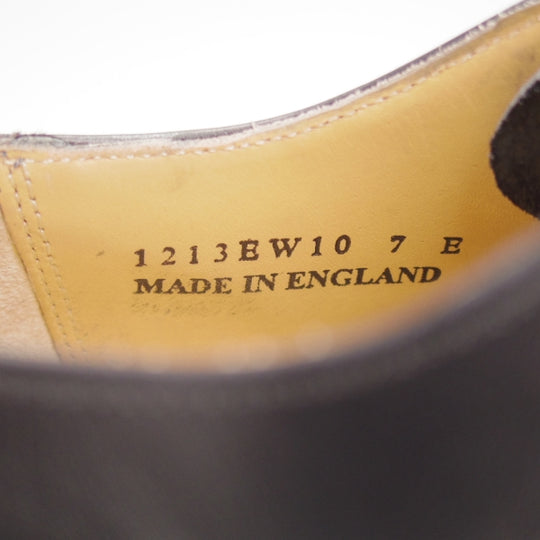 美品★ロイドフットウェア 7E【定価￥47,300-★ダイナイトソール仕様/(英)BARKER製】Vシリーズ/ ストレートチップ/黒/バーカー★n565