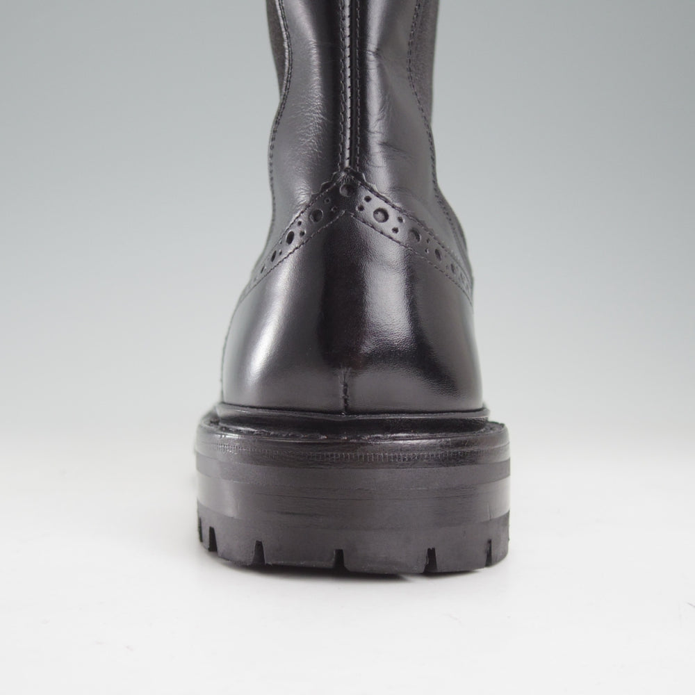 極上★トリッカーズ SIZE 6【定価￥143,000-★HENRY/コマンドソール仕様/サイドゴアブーツ】m2754/ボックスカーフ/黒/Tricker's★o055