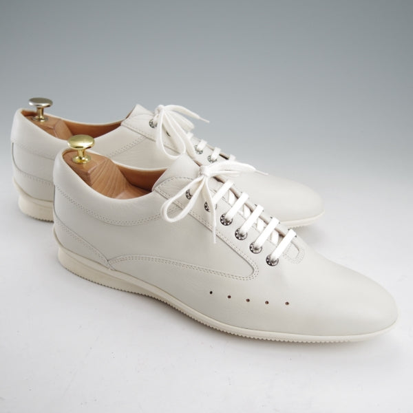John lobb ホワイトレザー スニーカー 中古・古着通販】JOHN LOBB (ジョンロブ) レザースニーカー