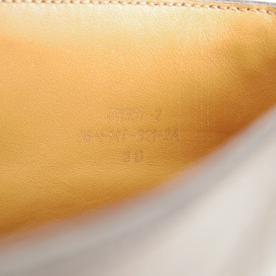 使用数回★J.M.ウエストン 8D【定価￥181,500-★ブーツ版ゴルフ/321】ゴルフ・ハイトップダービー/Uチップ/グレー/Weston/ウェストン★o063