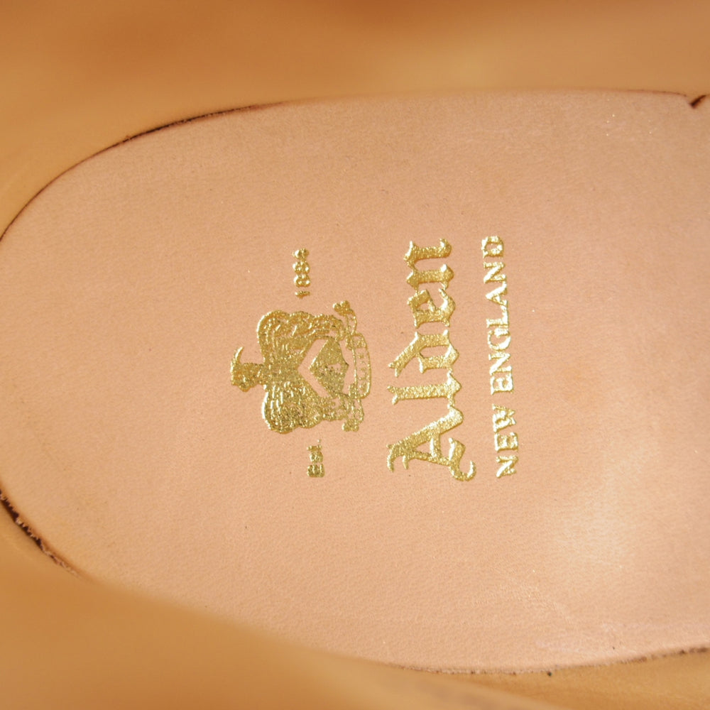 未使用★オールデン 8.5D【現行定価20万円以上★コードバン仕様/マンソンブーツ/ミリタリーラスト】4600H/赤茶/#8/メンズ/ALDEN★o605