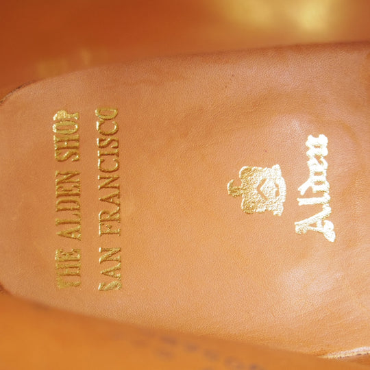 未使用★オールデン 8.5D【現行定価20万円以上★コードバン仕様/インディーブーツ/40568H】トゥルーバランスラスト/赤茶/ALDEN★o606