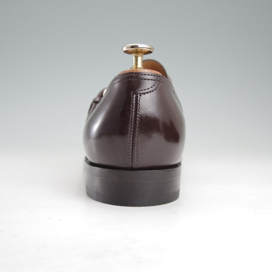 使用数回★ジョンロブ 8E【注文価格40万円程度★バイリクエスト品/ASHIL/7000ラスト】モンクストラップ/カーフ/濃茶/JOHN LOBB★o058