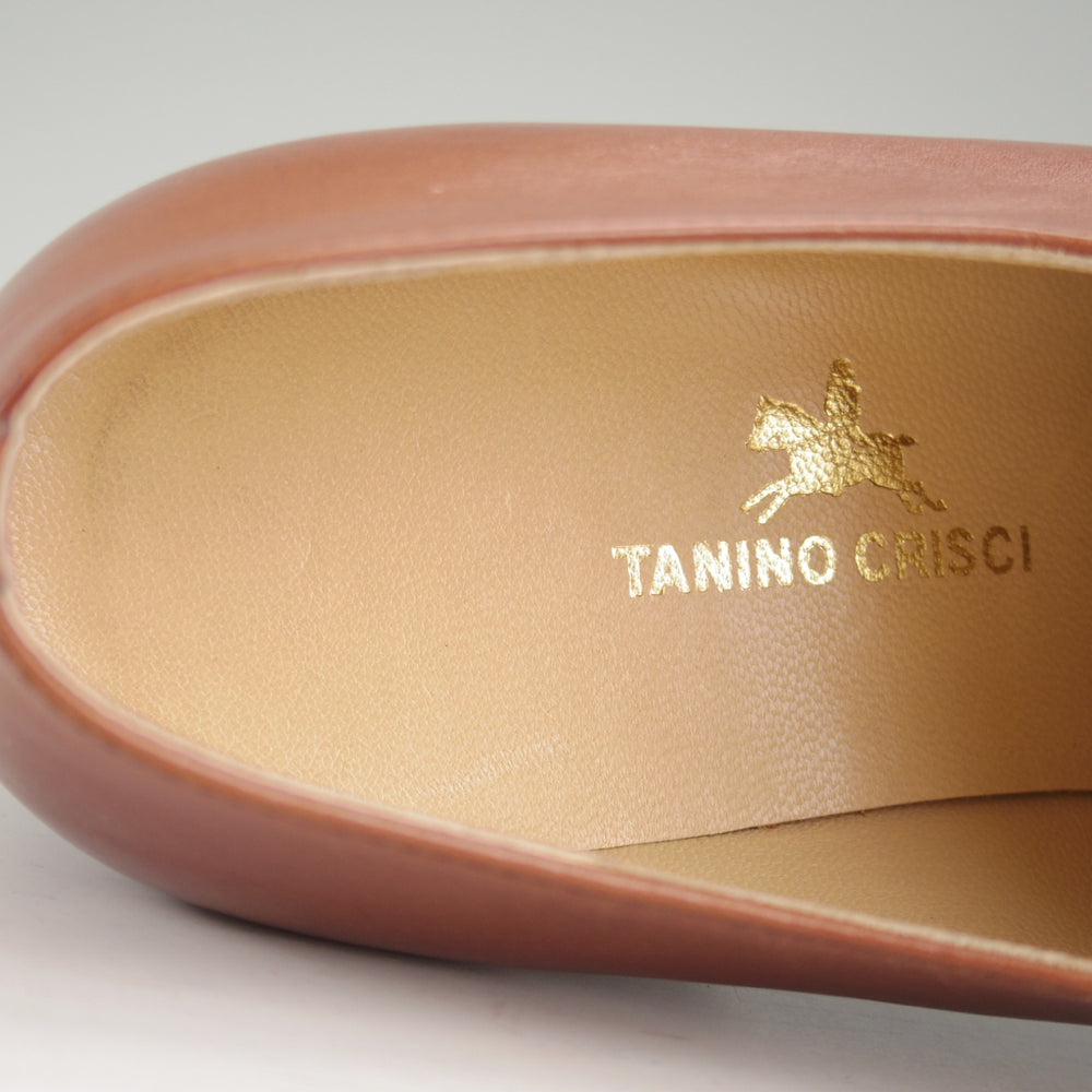 未使用★(伊)タニノクリスチー SIZE 6【デッドストック品★モンクストラップ/茶】カーフ/メンズ/TANINO CRISCI★p144