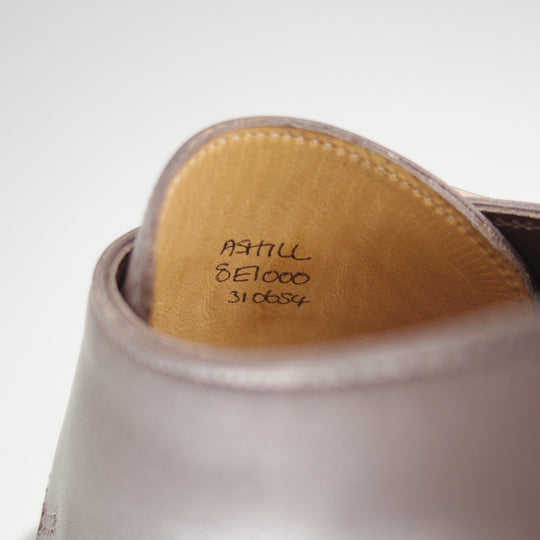 使用数回★ジョンロブ 8E【注文価格40万円程度★バイリクエスト品/ASHIL/7000ラスト】モンクストラップ/カーフ/濃茶/JOHN LOBB★o058