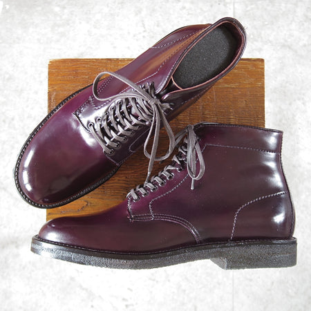 未使用★オールデン 8.5D【現行定価20万円以上★コードバン仕様/マンソンブーツ/ミリタリーラスト】4600H/赤茶/#8/メンズ/ALDEN★o605