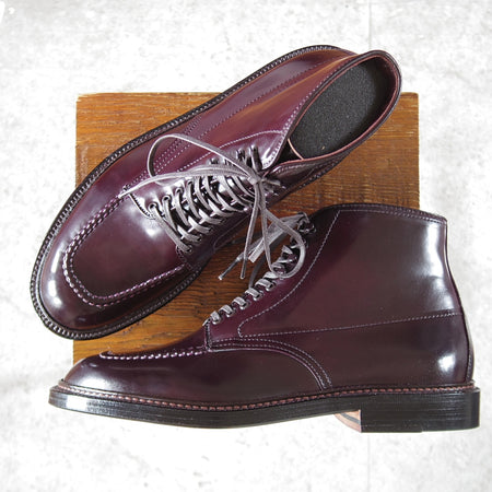 未使用★オールデン 8.5D【現行定価20万円以上★コードバン仕様/インディーブーツ/40568H】トゥルーバランスラスト/赤茶/ALDEN★o606