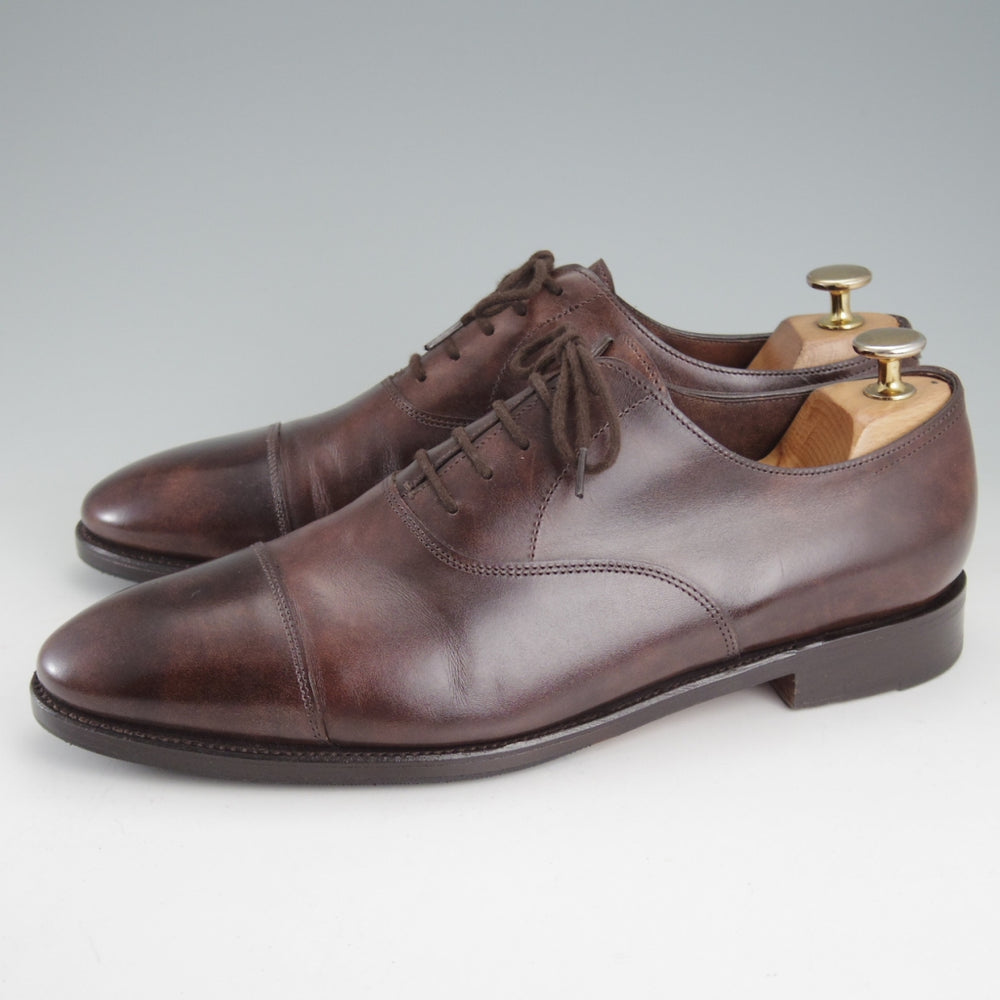 極上★ジョンロブ 7E【定価￥240,900-★CITY 2/シティ/7000ラスト】ミュージアムカーフ/ストレートチップ/濃茶/メンズ/JOHN LOBB★p146