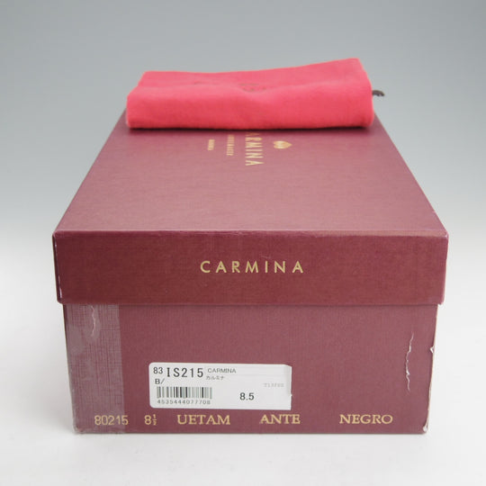 極美品★(スペイン製)カルミナ SIZE 8.5【定価￥94,600-★タッセルローファー/80215】UETAMラスト/スエード/黒/メンズ/CARMINA★o059