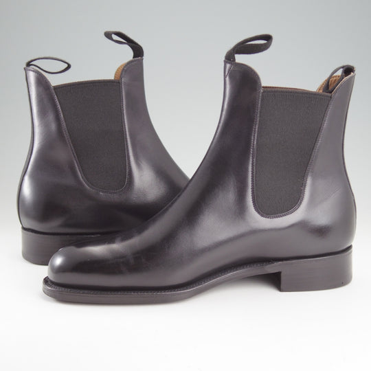 極美品★J.M.ウエストン 6E【現行定価￥209,000-★サイドゴアブーツ/705】39ラスト/ボックスカーフ/黒/メンズ/Weston/ウェストン★o595