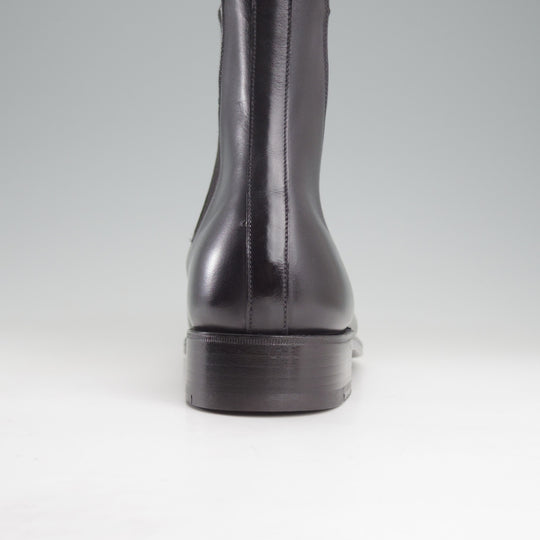 極美品★J.M.ウエストン 6E【現行定価￥209,000-★サイドゴアブーツ/705】39ラスト/ボックスカーフ/黒/メンズ/Weston/ウェストン★o595