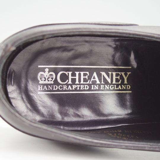 極上★(英)チーニー 8D【グッドイヤーウェルテッド製法★ストレートチップ/黒】13326ラスト/カーフ/メンズ/CHEANEY★o060
