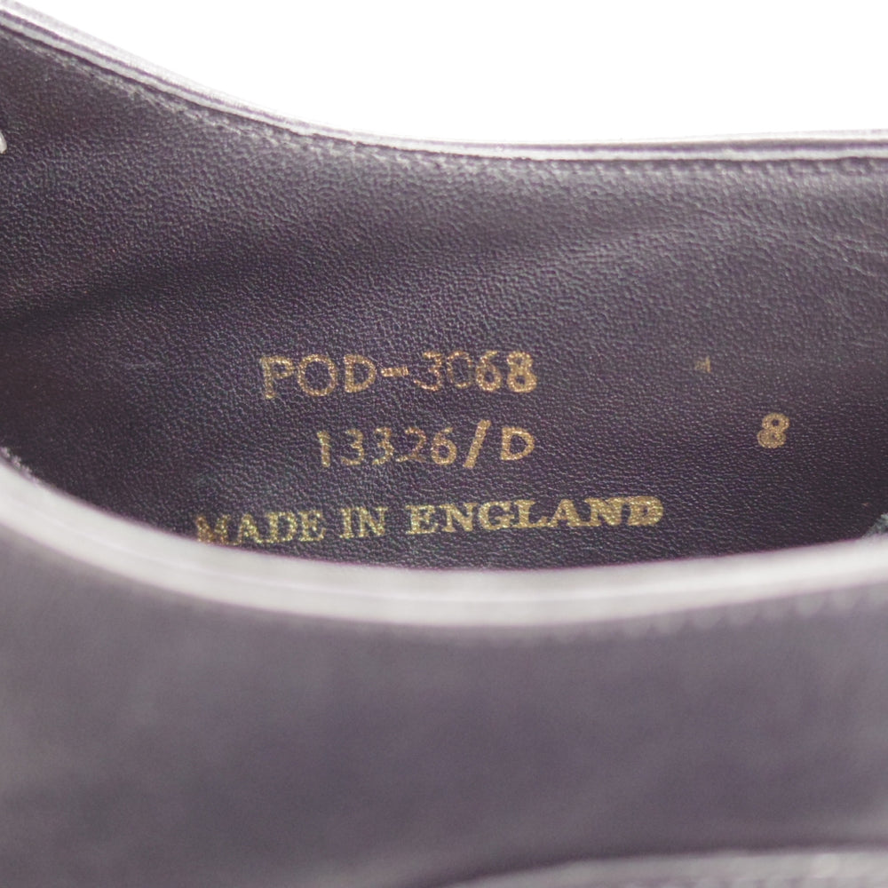 極上★(英)チーニー 8D【グッドイヤーウェルテッド製法★ストレートチップ/黒】13326ラスト/カーフ/メンズ/CHEANEY★o060