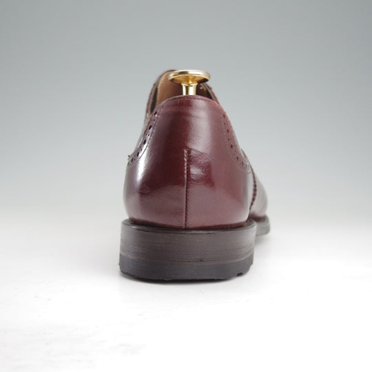 美品★シェットランドフォックス SIZE 8【リッジウェイソール★サイドエラスティック/3072】カーフ/赤茶/メンズ/SHETLANDFOX★o598
