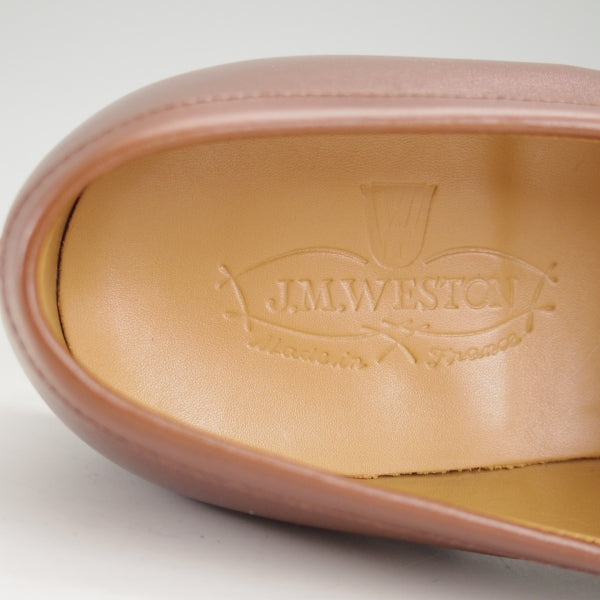 未使用★J.M.ウエストン 7D【定価￥156,200-★トゥモローランド別注/180】コンビ仕様/コインローファー/41ラスト/茶×黒/Weston★n573