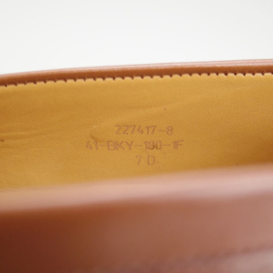 未使用★J.M.ウエストン 7D【定価￥156,200-★トゥモローランド別注/180】コンビ仕様/コインローファー/41ラスト/茶×黒/Weston★n573