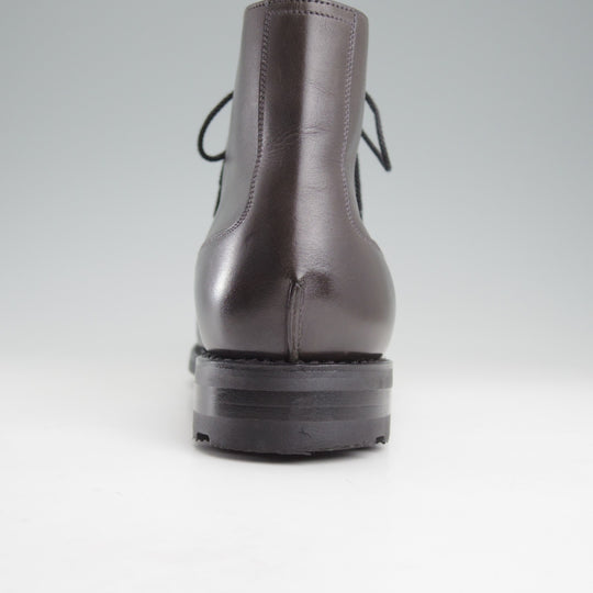 使用数回★J.M.ウエストン 8D【定価￥181,500-★ブーツ版ゴルフ/321】ゴルフ・ハイトップダービー/Uチップ/グレー/Weston/ウェストン★o063