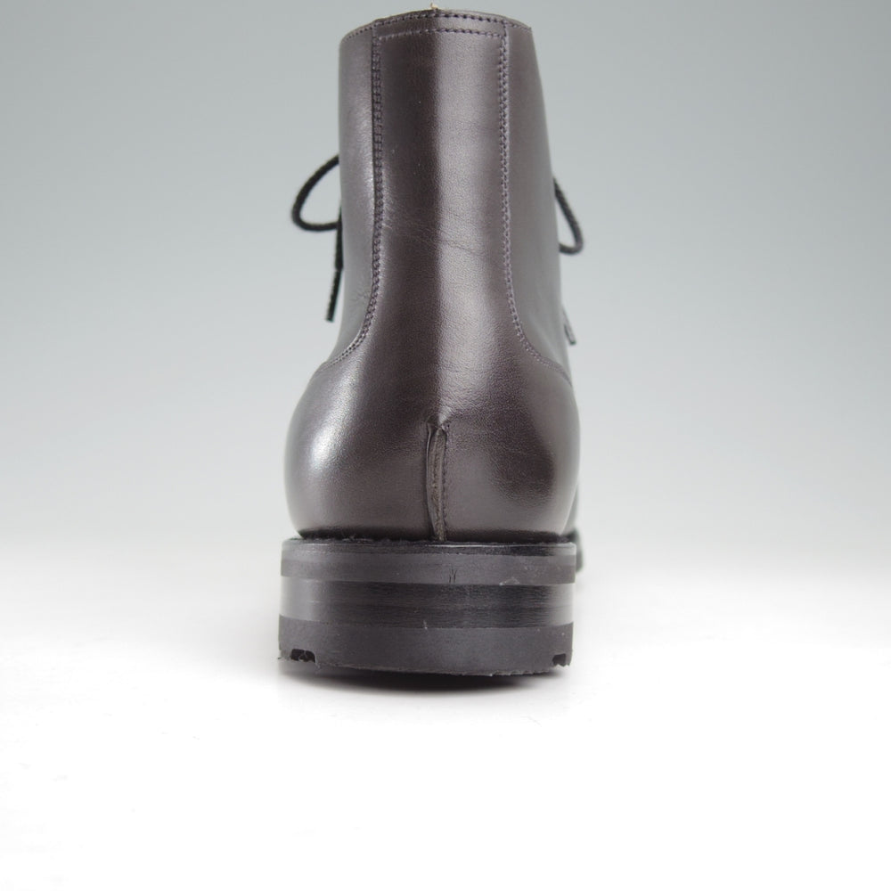 使用数回★J.M.ウエストン 8D【定価￥181,500-★ブーツ版ゴルフ/321】ゴルフ・ハイトップダービー/Uチップ/グレー/Weston/ウェストン★o063