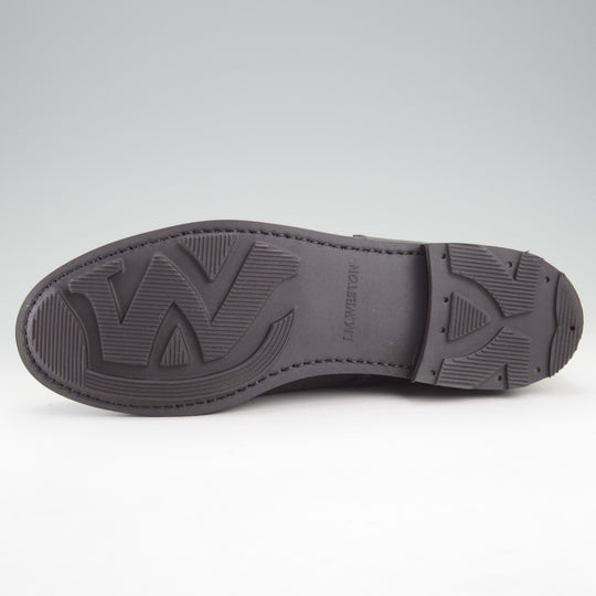 使用数回★J.M.ウエストン 8D【定価￥181,500-★ブーツ版ゴルフ/321】ゴルフ・ハイトップダービー/Uチップ/グレー/Weston/ウェストン★o063