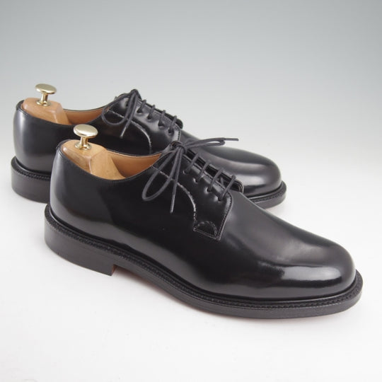 未使用★チャーチ 80G/UK8【定価￥181,500-★SHANNON/シャノン】103ラスト/プレーントゥ/黒/メンズ/Church's★n574